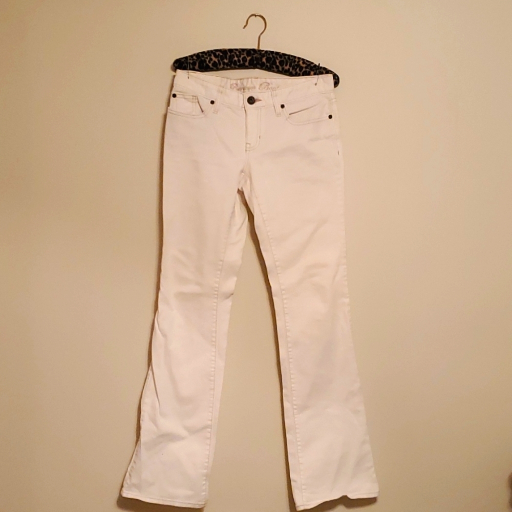 Gap Bootcut Jeans in Off-White